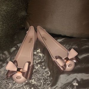 Melissa flats with bow size 39